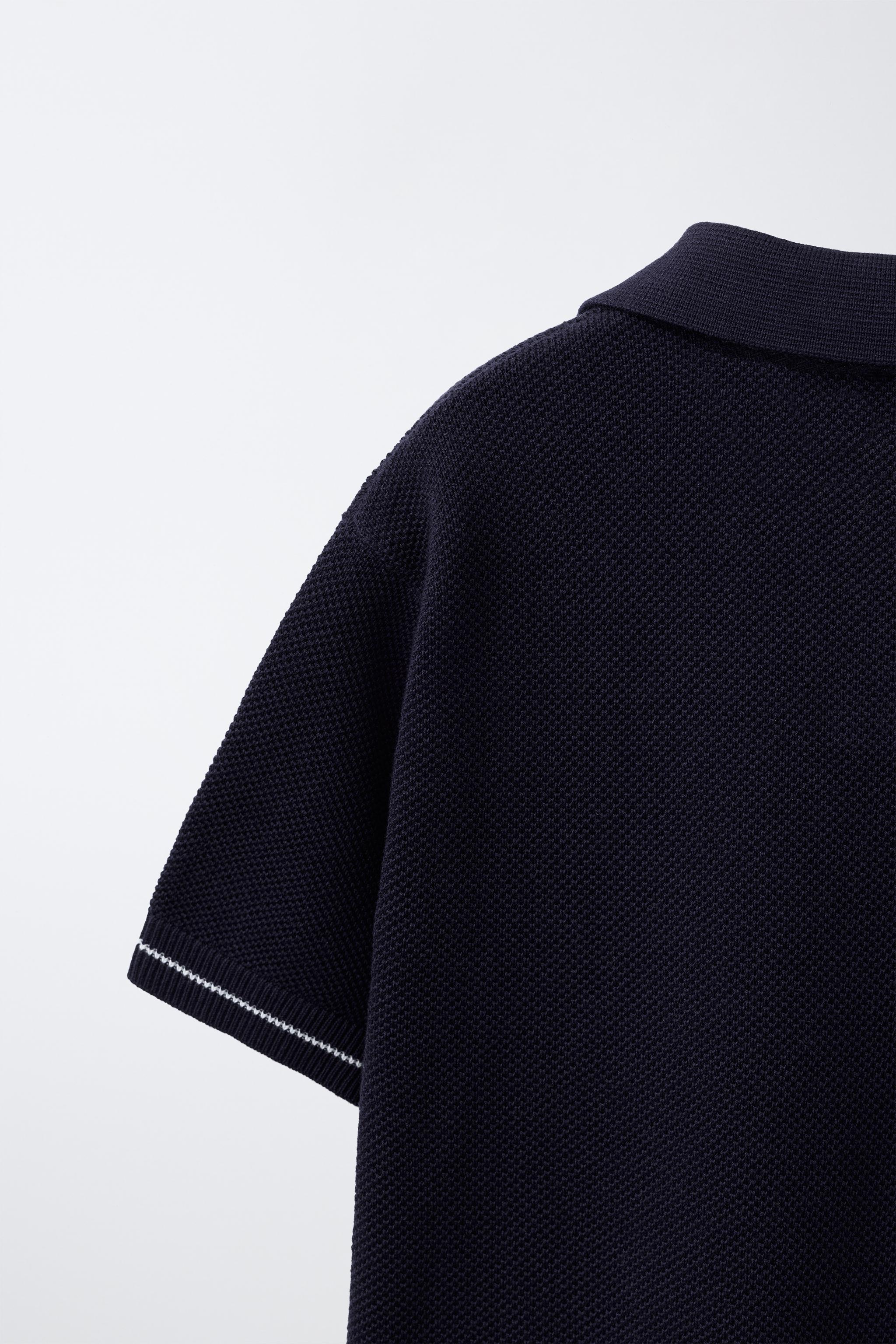 PIQUÉ KNIT POLO